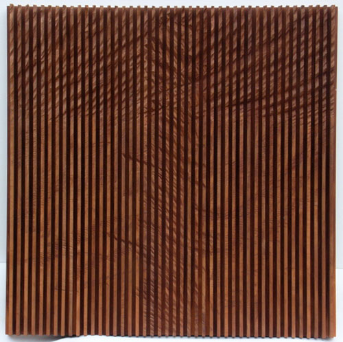 Holzcollage 1_1991          80 x 80